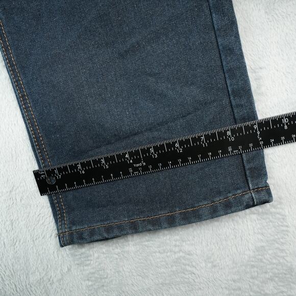 Switch Remarkable Jeans Mens 40x32 Blue Dark Wash Premium Denim Y2K Hip Hop - Picture 8 of 10